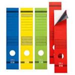 ETICHETTE ADESIVE SU FOGLIO A4 PER RACCOGLITORI DORSO 8 DA CM.19,2X6,1 CONFEZIONE DA 10 FOGLI