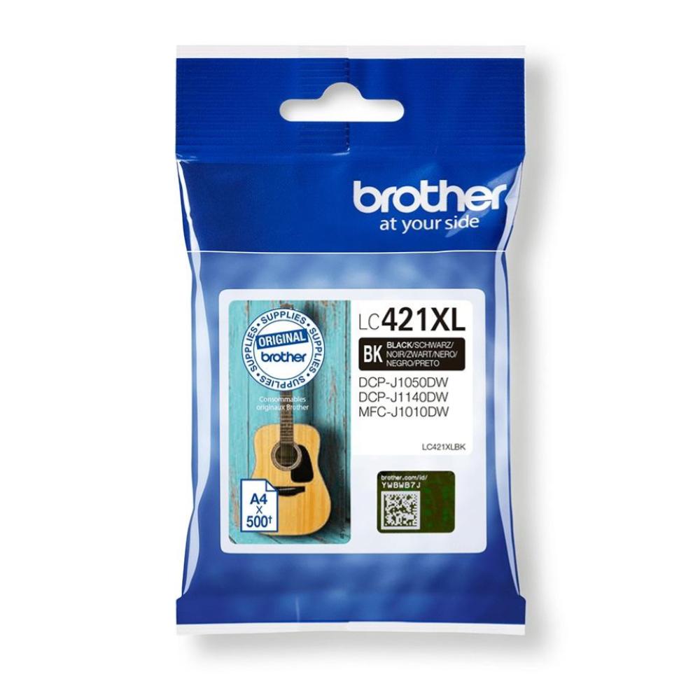 CARTUCCIA BROTHER LC-421XLBK NERO ORIGINALE