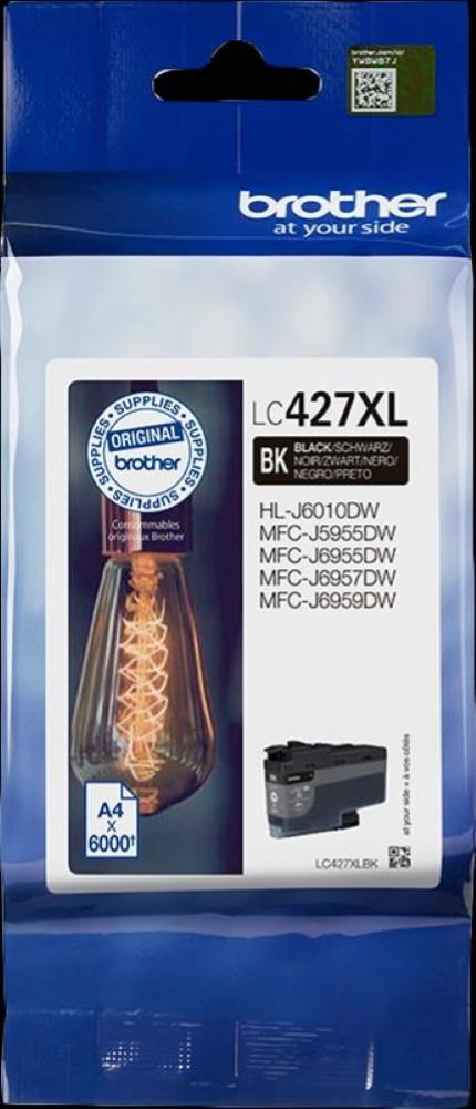 CARTUCCIA BROTHER LC-427XLBK NERO ORIGINALE