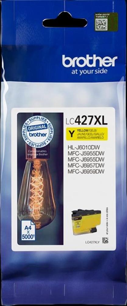 CARTUCCIA BROTHER LC-427XLY GIALLO ORIGINALE