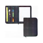 PORTABLOCCO CON ZIP IN TESSUTO NERO