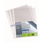 CONFEZIONE 25 PZ BUSTA PER LISTINI IN PPL 13/100 TRASPARENTE 23X33