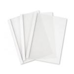 CARTELLA TERMICA LUCIDA TRASPARENTE/BIANCO FORMATO A4 DA MM.6 CAPACITA' 60 FOGLI