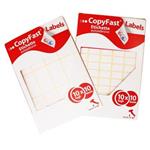 ETICHETTE ADESIVE SU FOGLIO A5 20X12