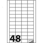 ETICHETTE ADESIVE SU FOGLIO A4 48X25 C568